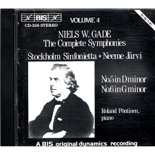 Complete Symphonies, Vol 4 - No 5 In D Minor / No 6 In G Minor ~ Gade CD Good