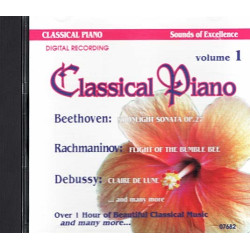 Classical Piano Vol 1 ~ Sounds Of Excellence ~ Classical ~ CD ~ Good