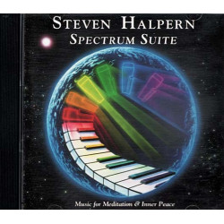 Spectrum Suite ~ Steven Halpern ~ Electronic ~ CD ~ Used VG