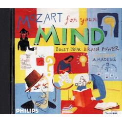 Mozart For Your Mind: Boost Your Brain Power With Wolfgang Amadeus ~ CD ~ VG