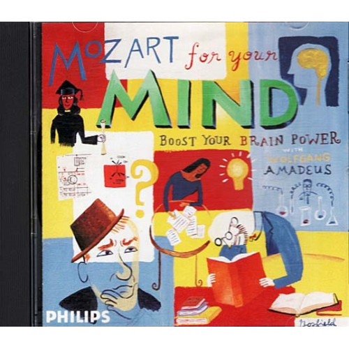 Mozart For Your Mind: Boost Your Brain Power With Wolfgang Amadeus ~ CD ~ VG