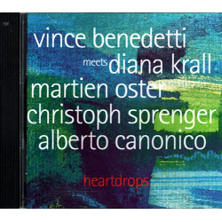 Heartdrops ~ Vince Benedetti ~ Jazz ~ CD ~ Good