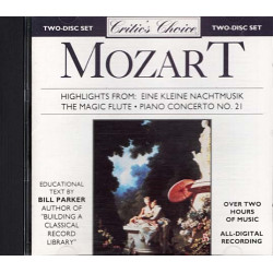 Mozart ~ Wolfgang Amadeus Mozart ~ Classical ~ 2 CDs ~ Good