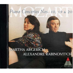 Piano Concertos Nos. 10, 19 & 20 ~ Wolfgang Amadeus Mozart ~ Classical ~ CD ~ VG