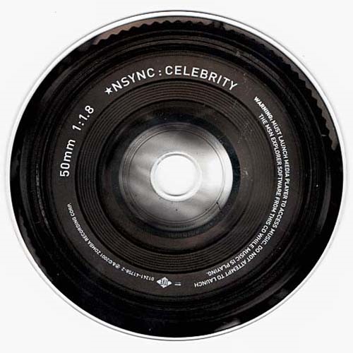 Celebrity ~ *Nsync ~ Electronic ~ CD ~ Acceptable