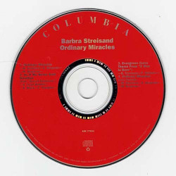 Ordinary Miracles ~ Barbra Streisand ~ Pop ~ CD ~ Acceptable