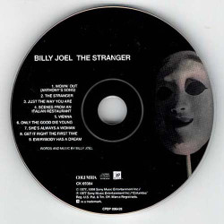 The Stranger ~ Billy Joel ~ Rock ~ CD ~ Acceptable