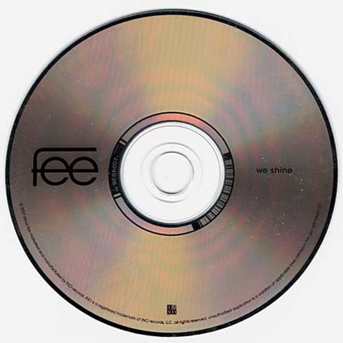 We Shine ~ Fee ~ Rock ~ CD ~ Acceptable