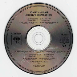 Johnny's Greatest Hits ~ Johnny Mathis ~ Pop ~ CD ~ Acceptable