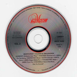 Meditation - Classical Relaxation Vol.2 ~ Jules Massenet ~ CD ~ Acceptable