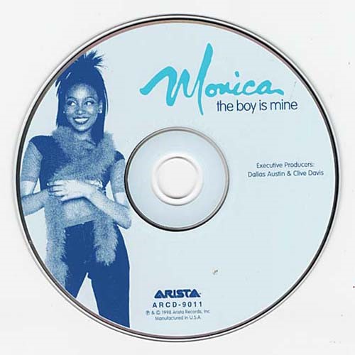 The Boy Is Mine ~ Monica ~ Hip Hop ~ CD ~ Acceptable