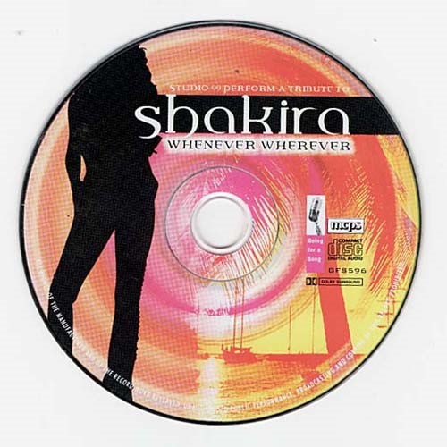Studio 99 Perform A Tribute To Shakira - Whenever Wherever ~ CD ~ Acceptable