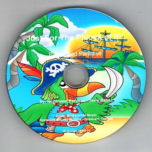 Just for the Phlock of It ~ Terry Baber ~ Jazz ~ CD ~ Acceptable
