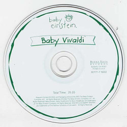 Baby Vivaldi ~ Baby Einstein Music Box Orchestra ~ Classical ~ CD ~ Acceptable