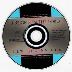 I Rejoice in the Lord ~ Tim English ~ Christian ~ CD ~ Acceptable