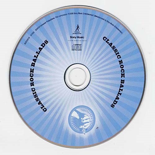 Classic Rock Ballads ~ Various Artists ~ Rock ~ CD ~ Acceptable