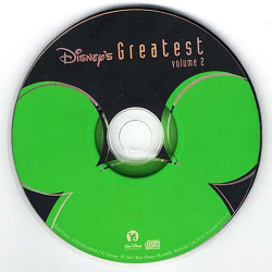 Disney's Greatest Volume 2 ~ Various Artists ~ Children's ~ CD ~ Acceptable