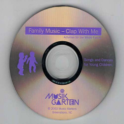 Family Music - Clap with Me ~ Various Artists ~ Children's ~ CD ~ Acceptable