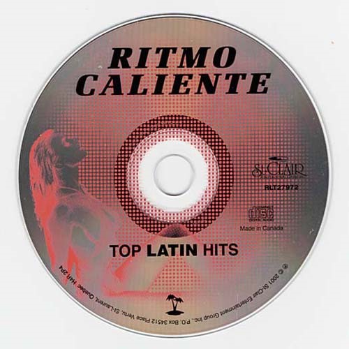 Ritmo Caliente // Top Latin Hits ~ Various Artists ~ Latin ~ CD ~ Acceptable