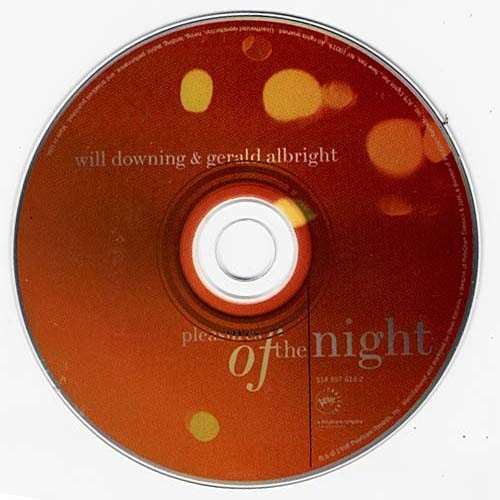 Pleasures Of The Night ~ Will Downing Gerald Allbright ~ Jazz ~ CD ~ Acceptable