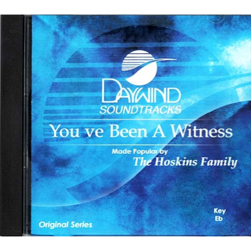You've Been A Witness Accompaniment/Performance ~ Daywind ~ Christian ~ CD ~ VG You've Been A Witness Accompaniment/Performance ~ Daywind ~ Christian ~ CD ~ VG