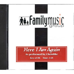 Here I Am Again ~ Family Music Group ~ Christian ~ CD ~ Used VG