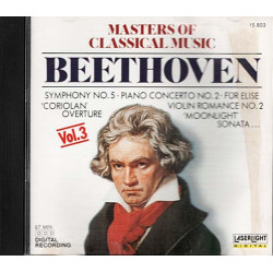 Masters Of Classical Music, Vol.3: Beethoven ~ Ludwig van Beethoven ~ CD ~ Good