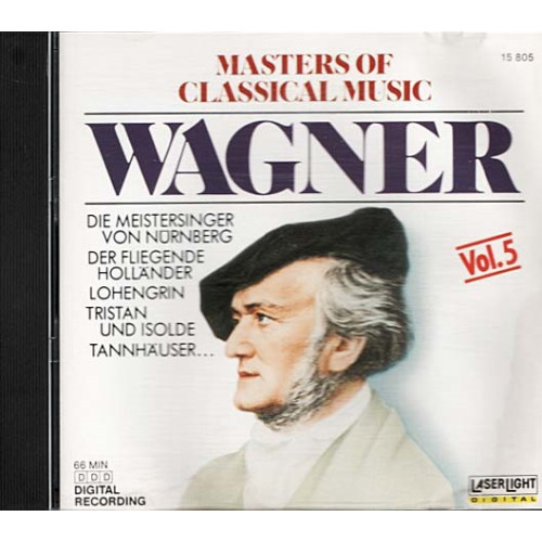 Masters Of Classical Music, Vol.5: Wagner ~ Richard Wagner ~ Classical ~ CD ~ VG