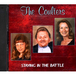 Staying in the Battle ~ The Coulters ~ Christian ~ CD ~ Good