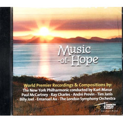 Music Of Hope ~ Various Artists ~ Pop ~ CD ~ New